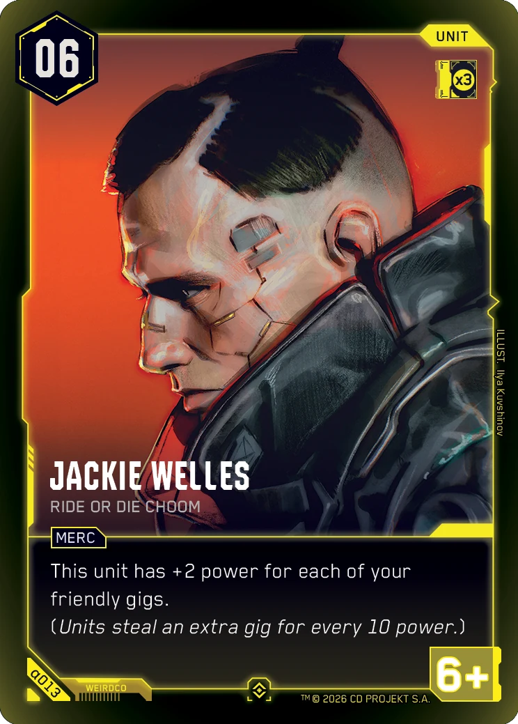 Jackie Welles - Ride Or DIe Choom
