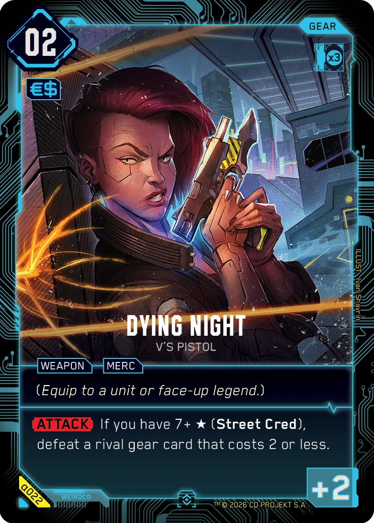 Dying Night - V's Pistol