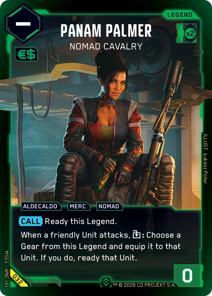 Panam Palmer - Nomad Cavalry