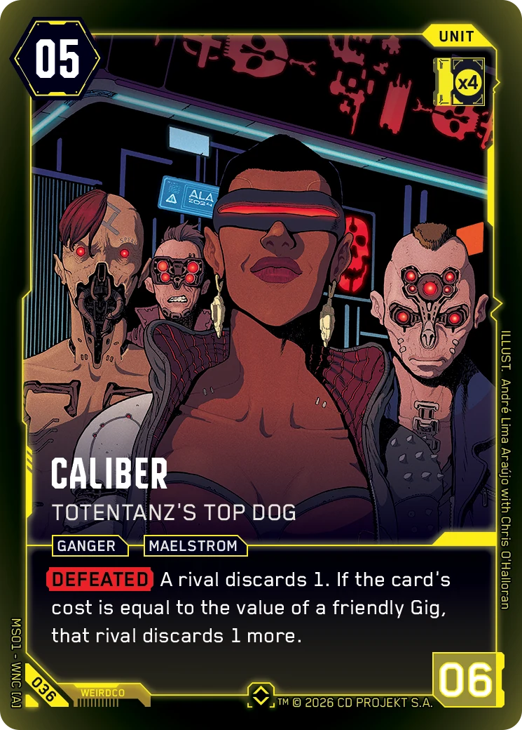 Caliber - Totentanz's Top Dog