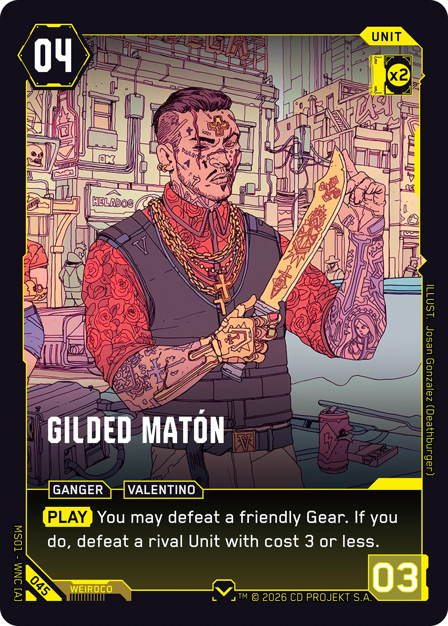 Gilded Matón