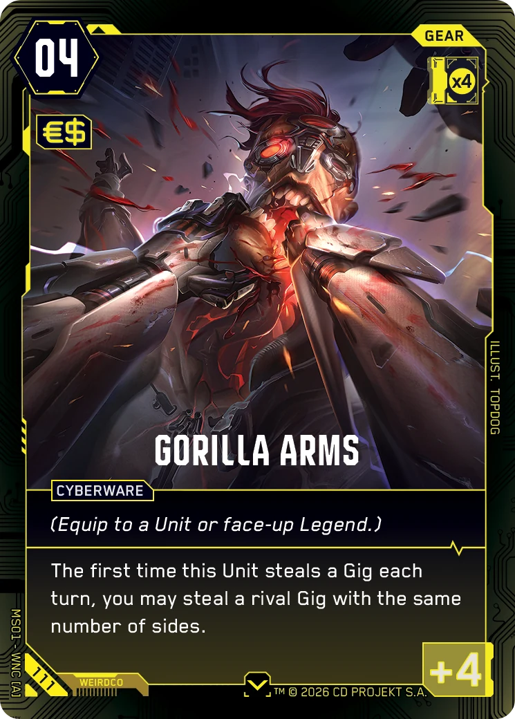 Gorilla Arms