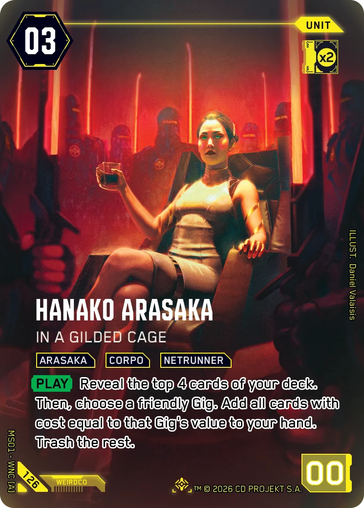 Hanako Arasaka - In A Gilded Cage