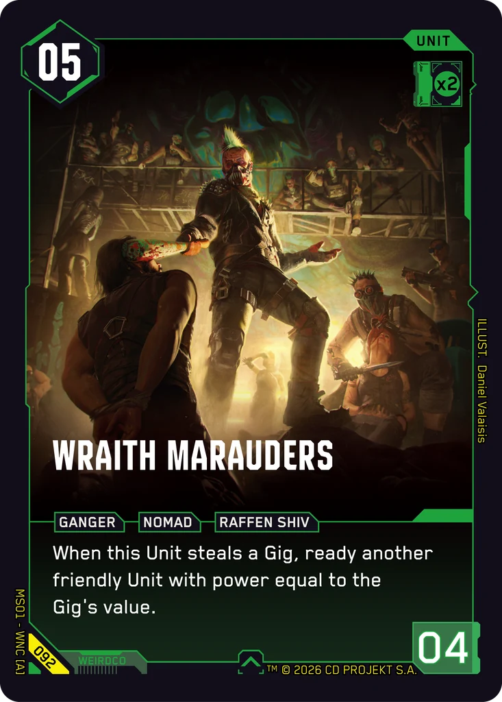 Wraith Marauders