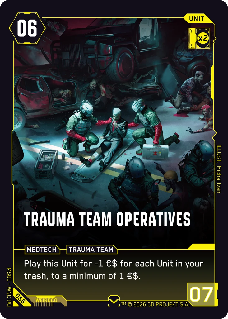 Trauma Team Operatives
