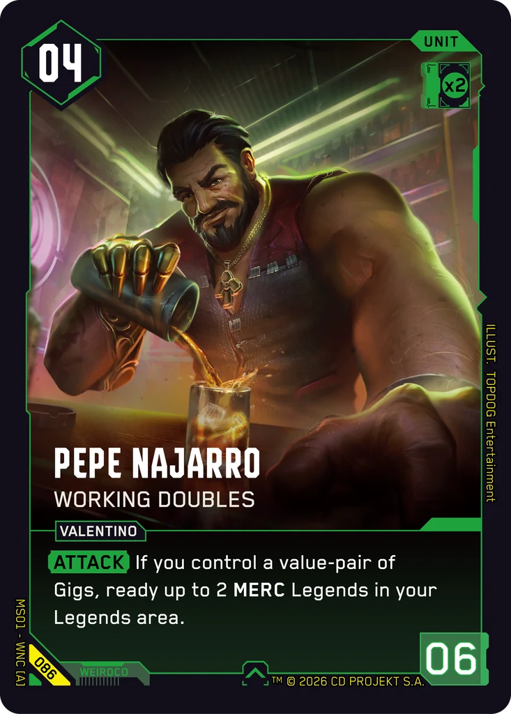Pepe Najarro — Working Doubles