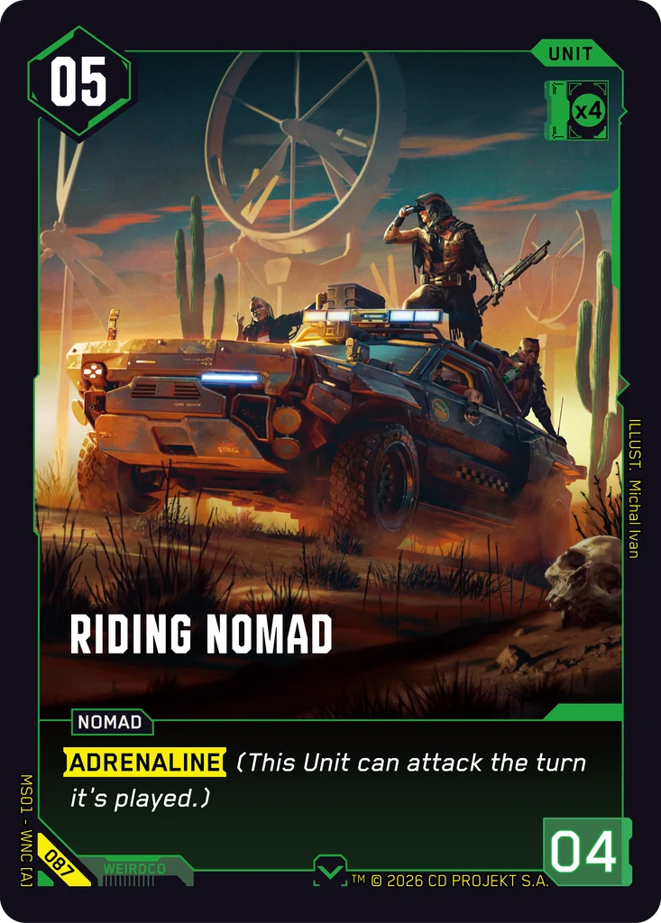 Riding Nomad