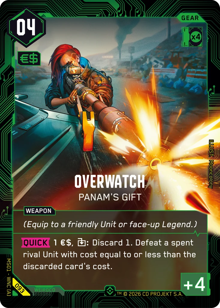 Overwatch — Panam's Gift