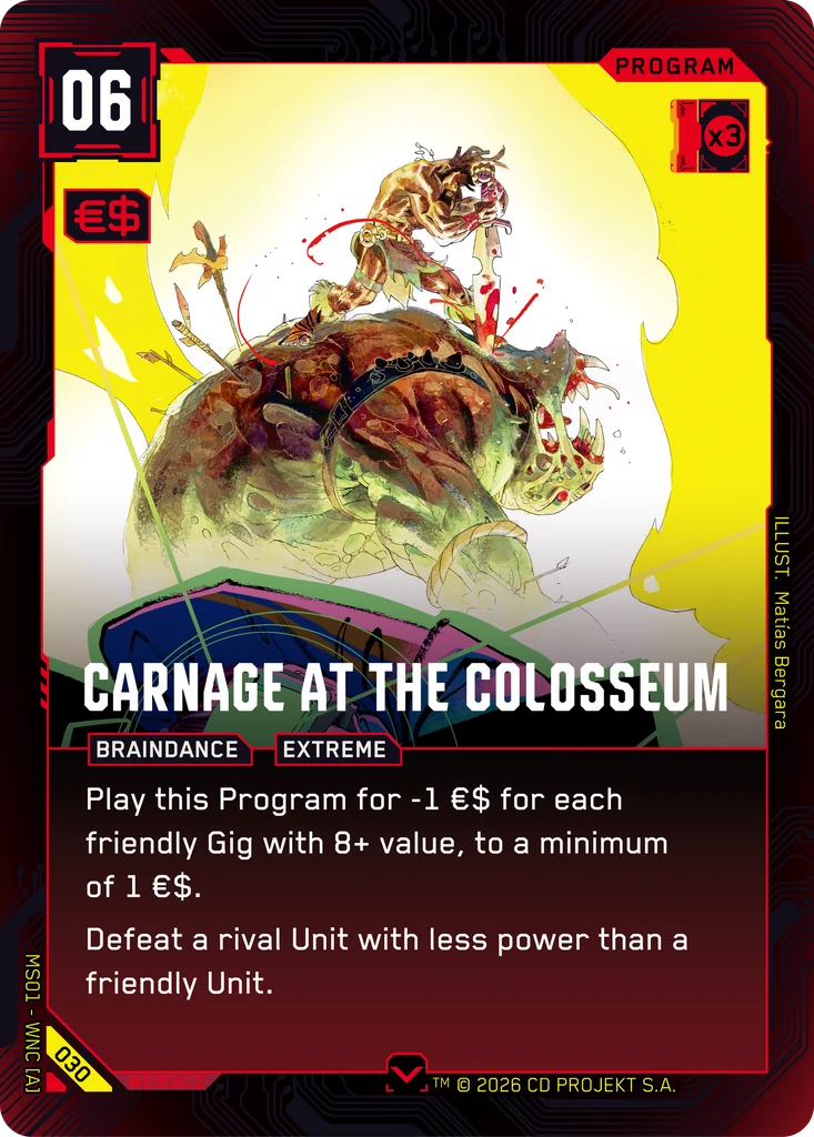 Carnage at the Colosseum