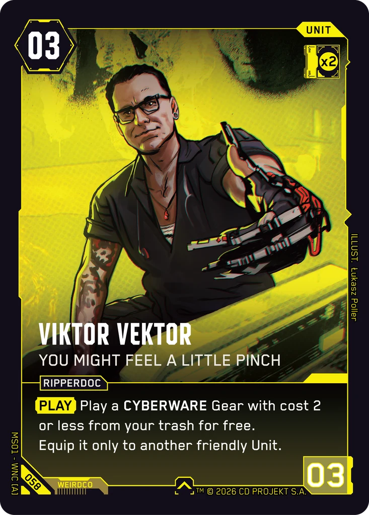 Viktor Vektor — You Might Feel a Little Pinch