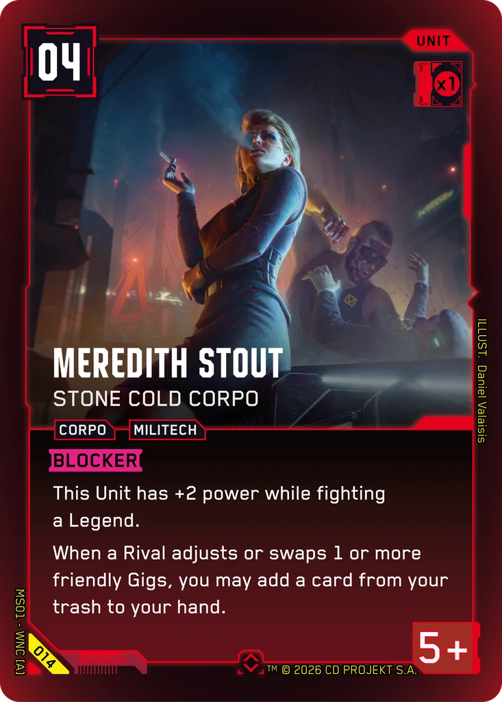 Meredith Stout — Stone Cold Corpo