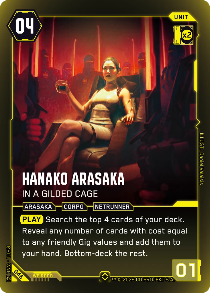 Hanako Arasaka — In a Gilded Cage