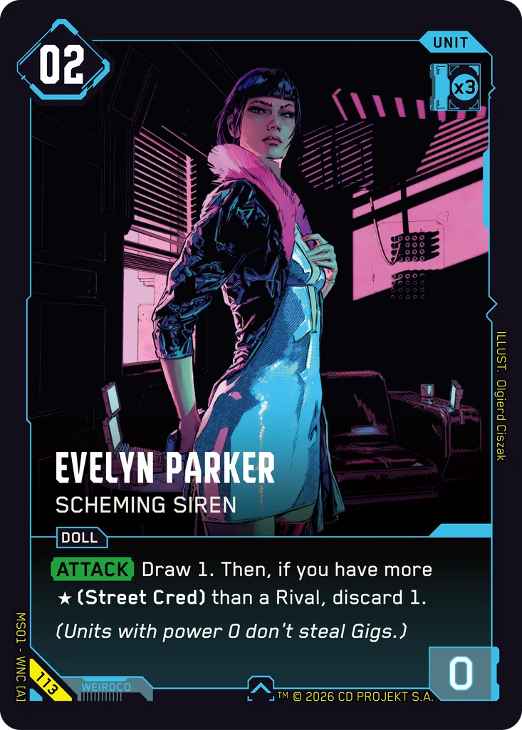 Evelyn Parker — Scheming Siren