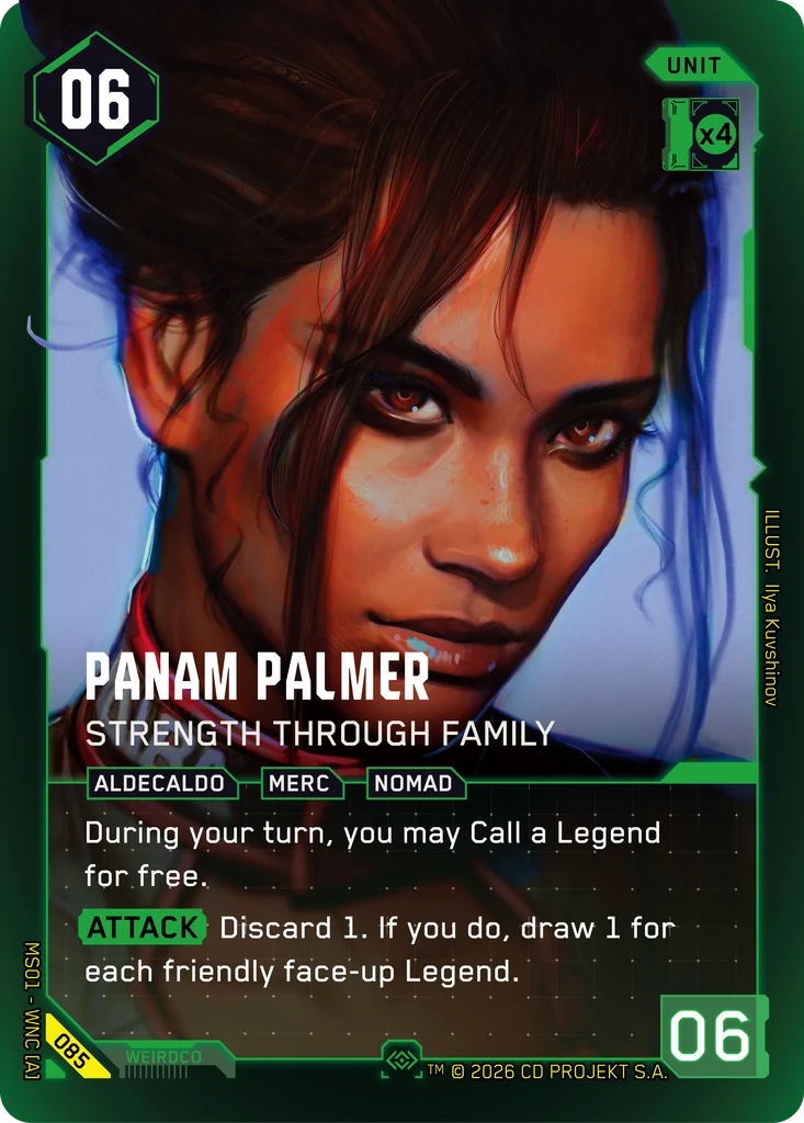 Panam Palmer — Strength Through Family