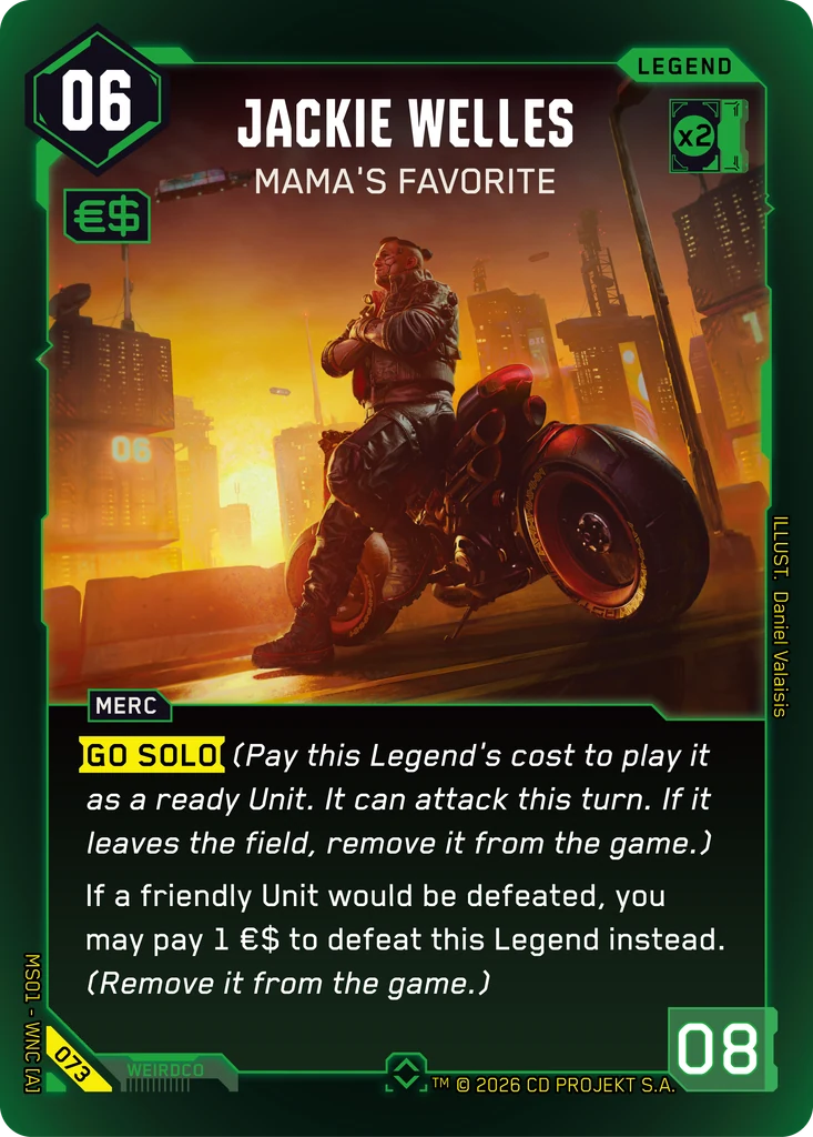 Jackie Welles — Mama's Favorite