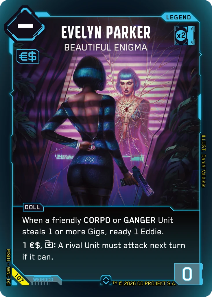 Evelyn Parker — Beautiful Enigma