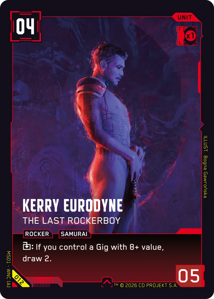Kerry Eurodyne — The Last Rockerboy
