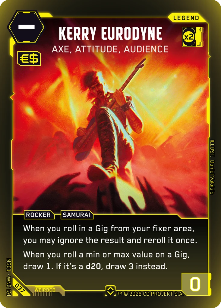 Kerry Eurodyne — Axe, Attitude, Audience