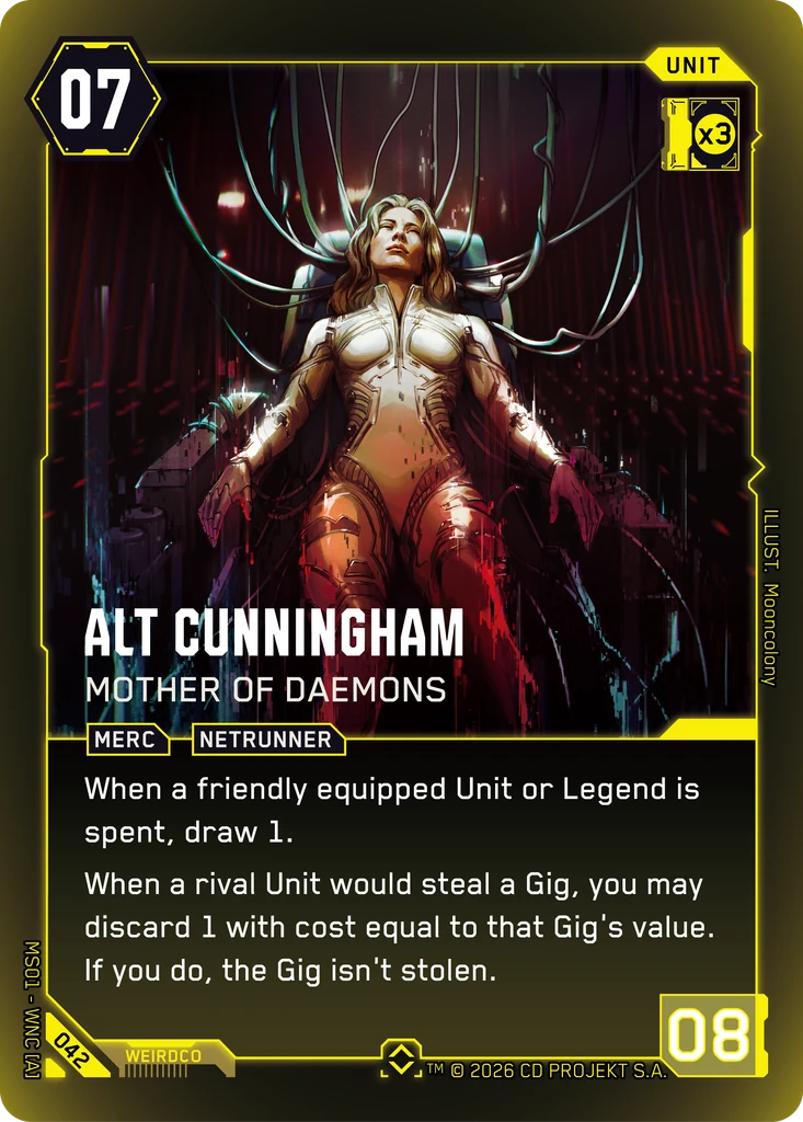 Alt Cunningham — Mother of Daemons